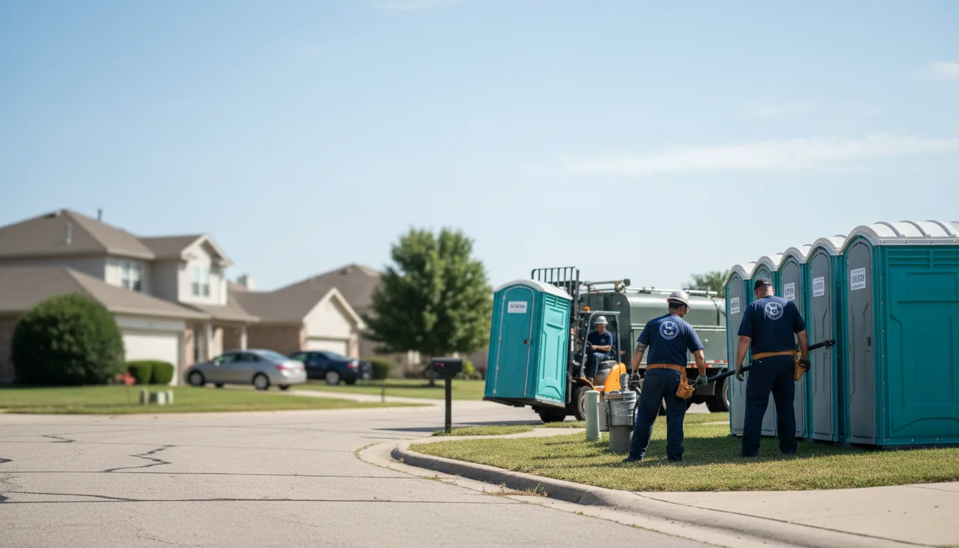 Porta Potty Rental in Tampa, KS near me